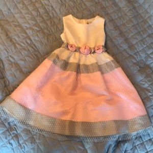 Multicolored little girl’s dress